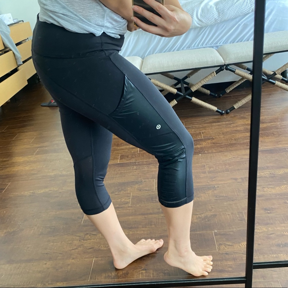 Lululemon cropped leggings size 8